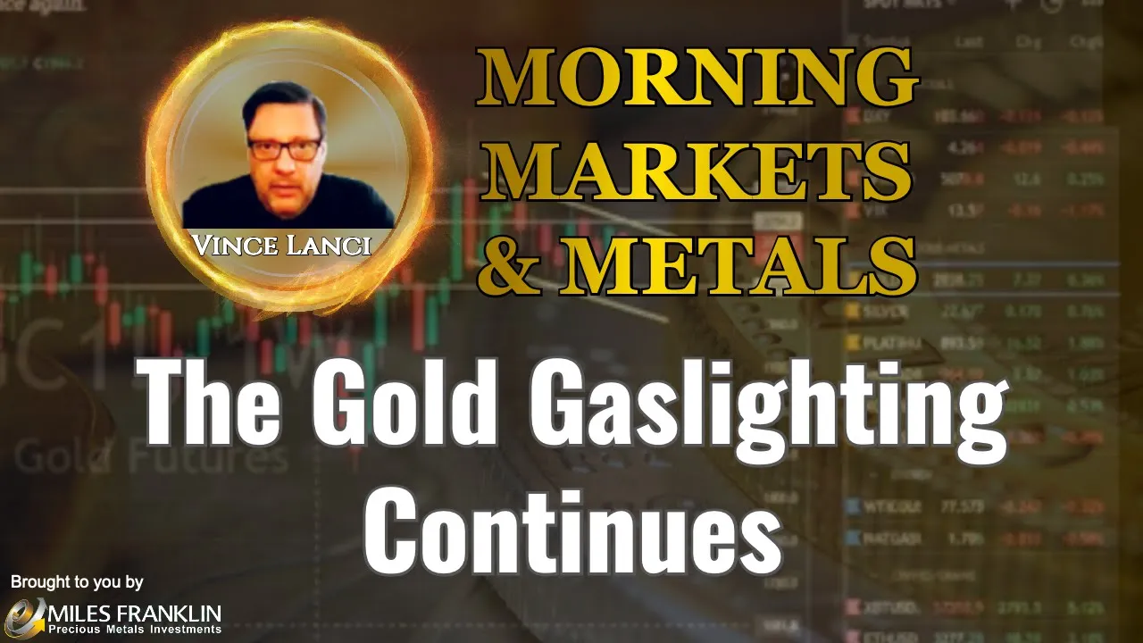 Arcadia Economics talks about the gold gaslighting that is taking place