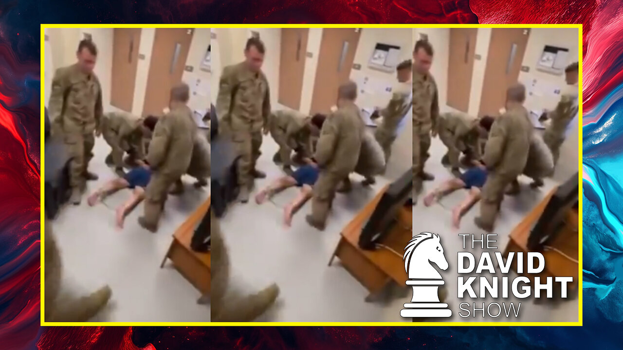 The David Knight Show talks about brutal treatment of soldier refusing the jab