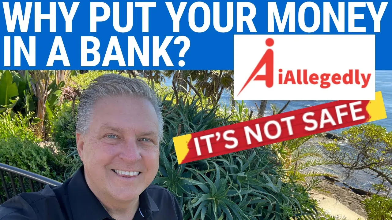 I Allegedly talks about why to not put your money in a bank