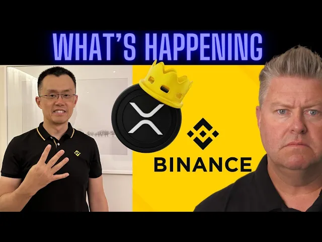 The Economic Ninja talks about how XRP is about to change hands as binance moves millions into an unknown wallet