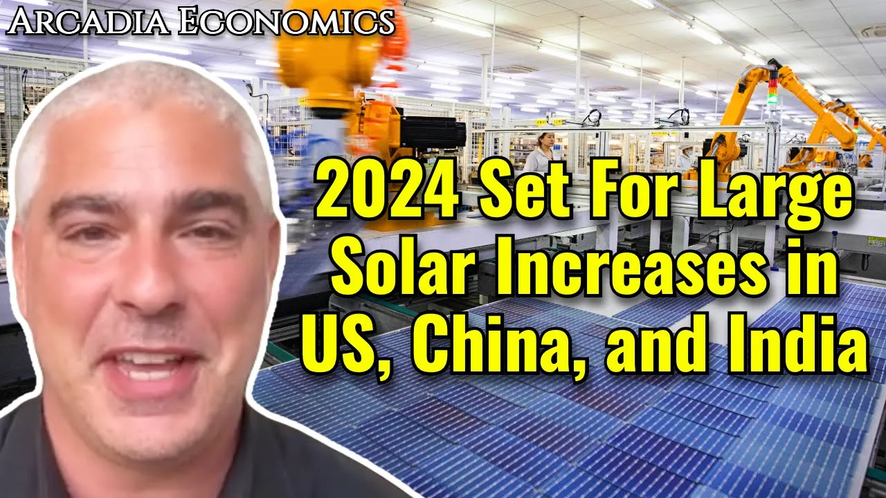 Arcadia Economics talks about how 2024 is set to be a big year for solar panels