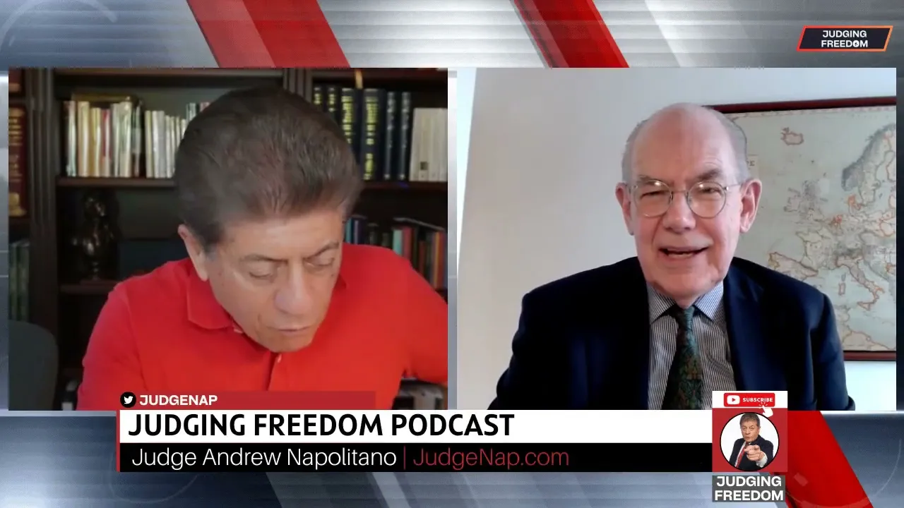 Judge Napolitano – Judging Freedom talks about how free speech is under attack