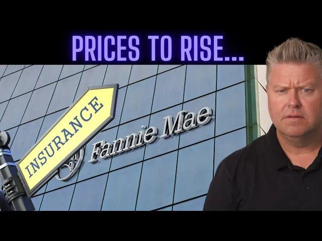 The Economic Ninja talks about how fannie mae will make insurance costs rise