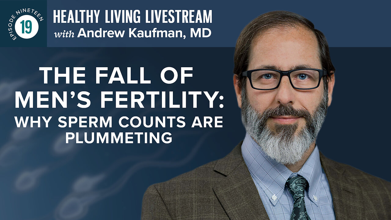 Andrew Kaufman M.D. talks on the healthy living livestream