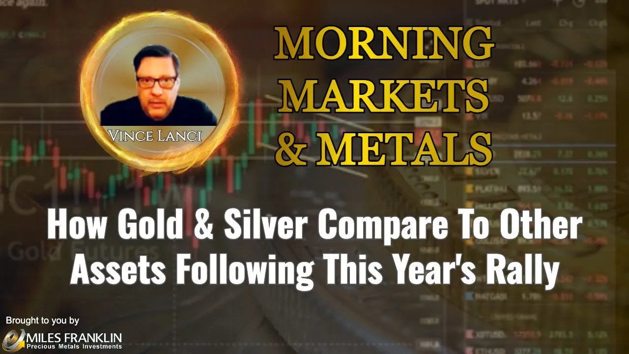 Arcadia Economics with vince lanci on morning markets & metals