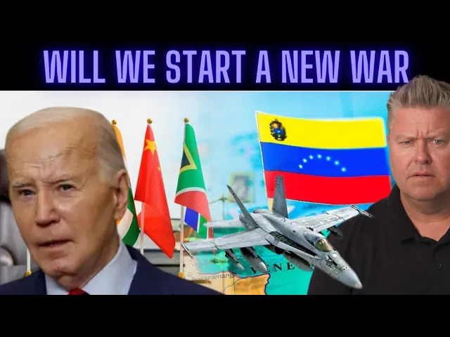 The Economic Ninja questions if biden is about to start a war with Venezuela