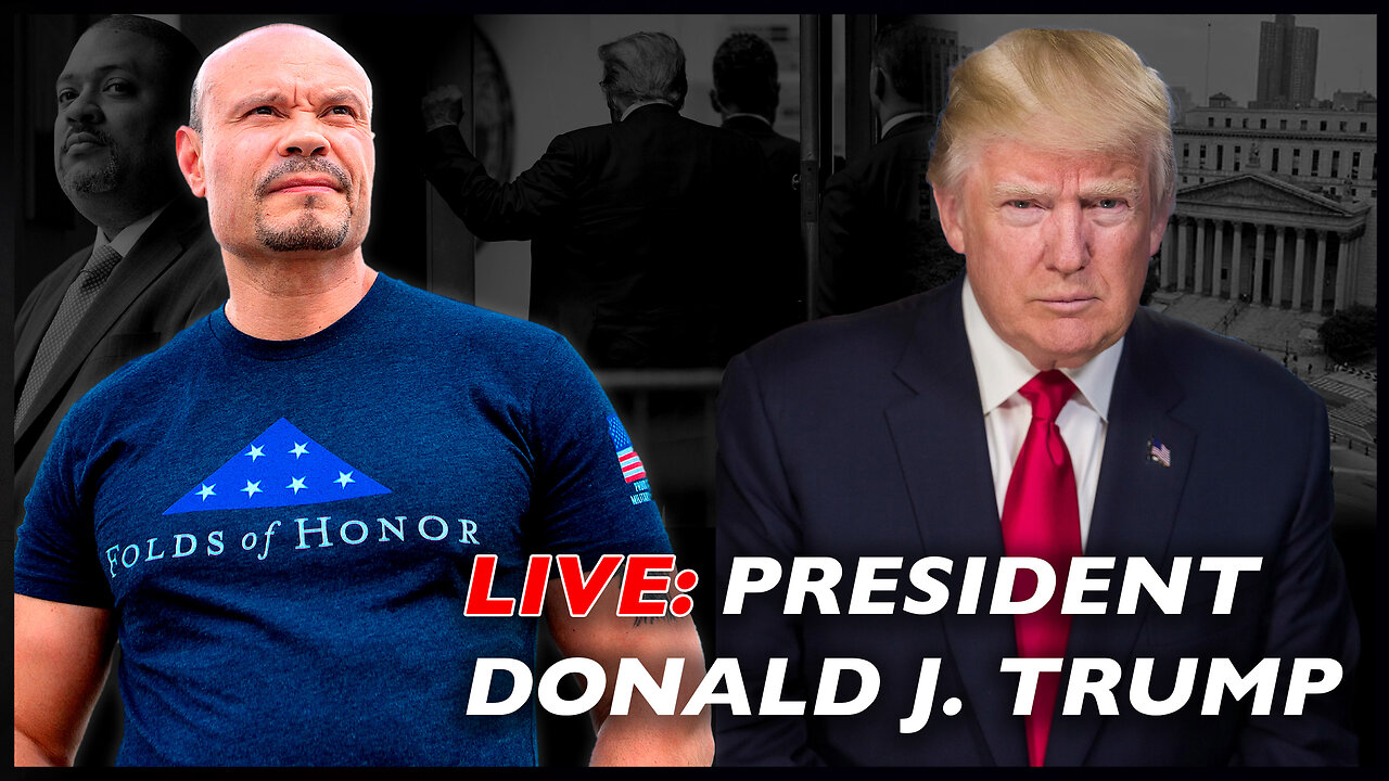 Dan Bongino talks about a live interview of president trump