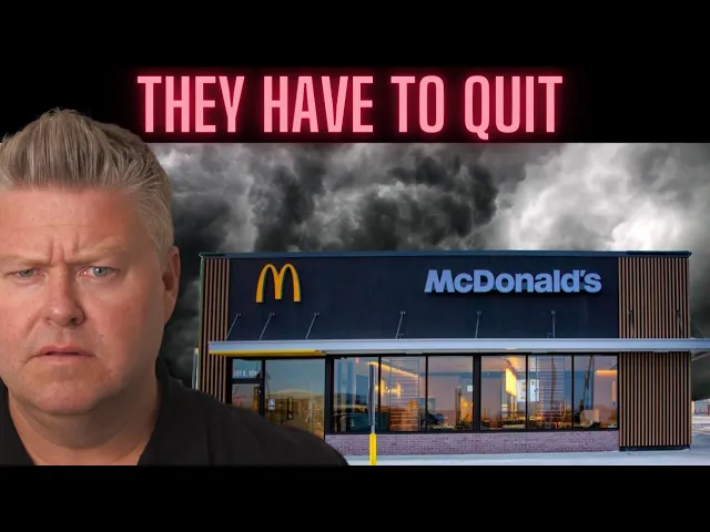 The Economic Ninja talks about how mcdonalds can no longer keep it going