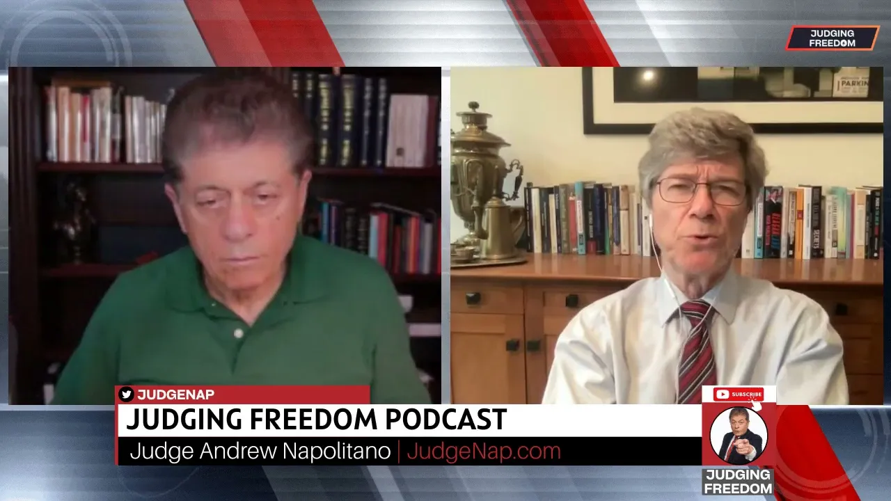 Judge Napolitano – Judging Freedom talks about professor jeffrey sachs and WW3