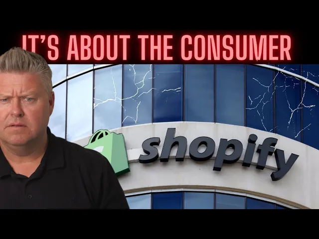 The Economic Ninja talks about how shopify stock is falling drastically