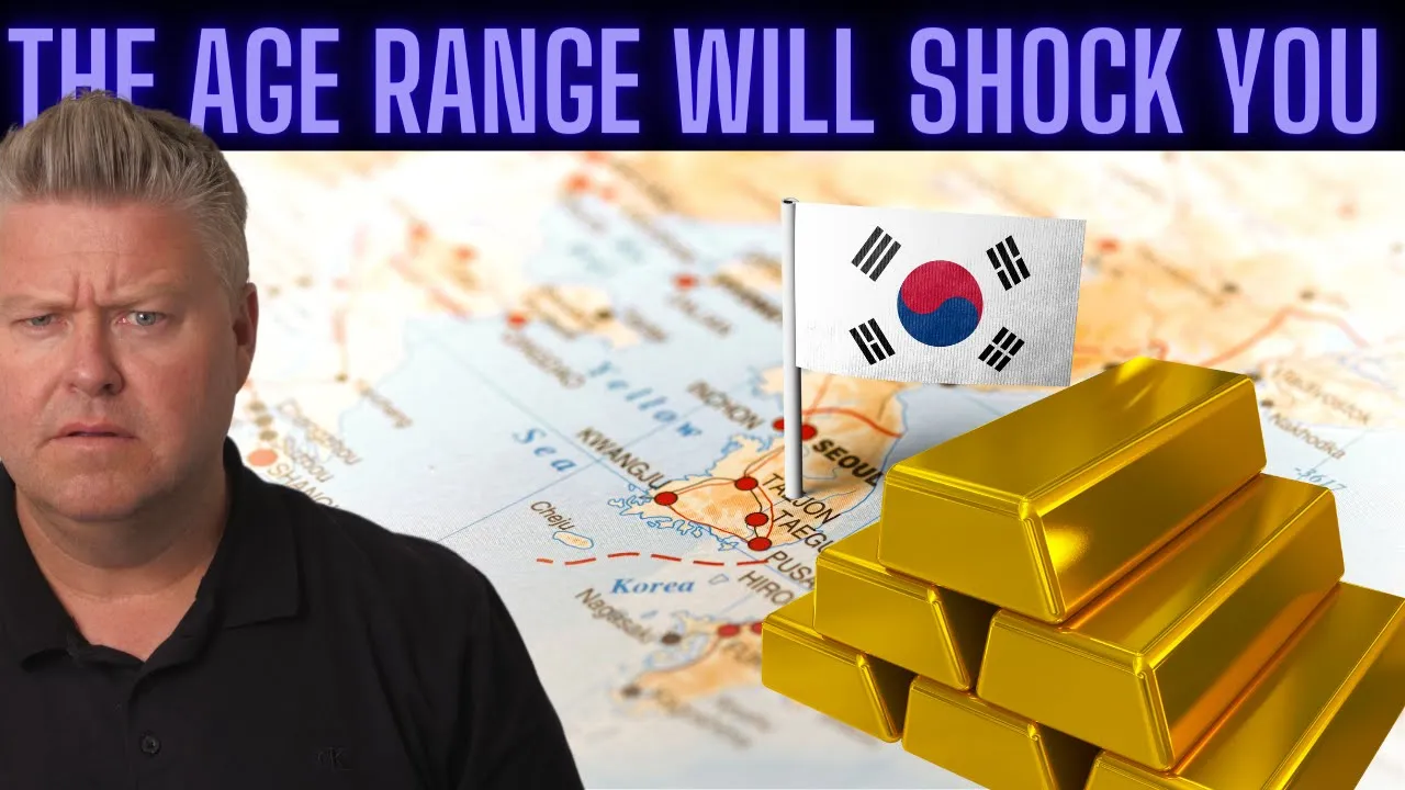 The Economic Ninja talks about how south Korea is buying gold in convenience stores