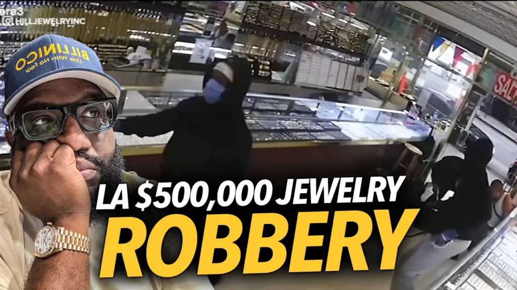 The Millionaire Morning Show w/ Anton Daniels talks about a jewelry store robbery