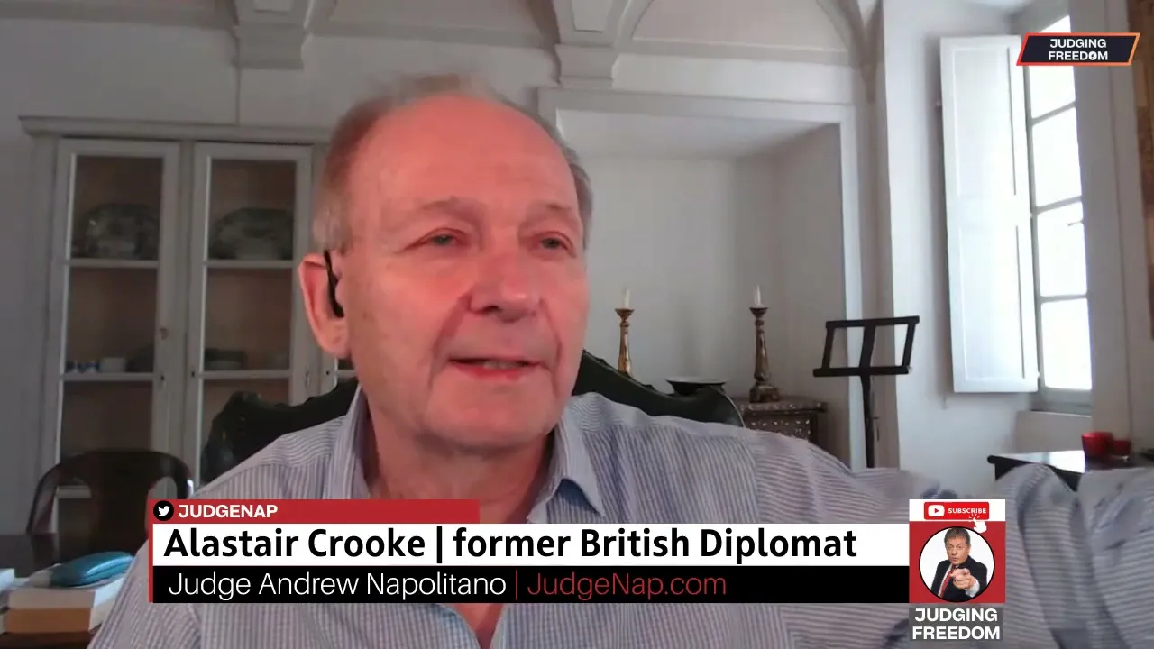 Judge Napolitano – Judging Freedom talks with alastair crooke about Israeli negotiations