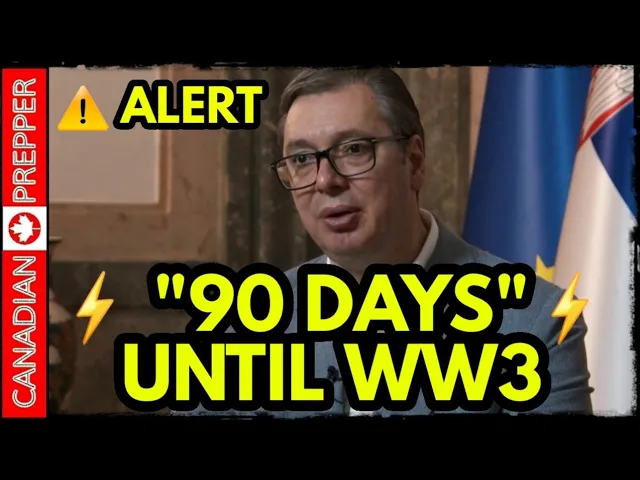 Canadian Prepper talks about how there is only three months until WW3