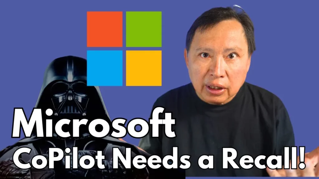 Rob Braxman talks about how copilot pcs windows recall keylogging privacy invasions