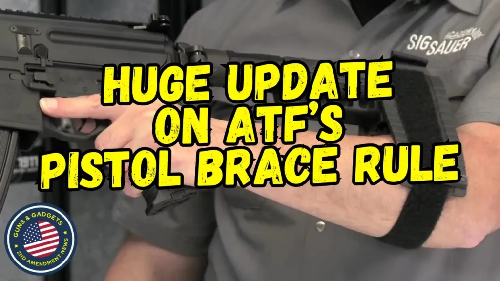 Guns & Gadgets 2nd Amendment News talks about a huge update on ATF's pistol brace rule