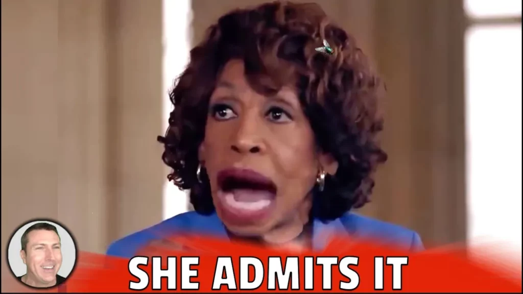 Mark Dice talks about how mad maxine waters lets the cat out of the bag