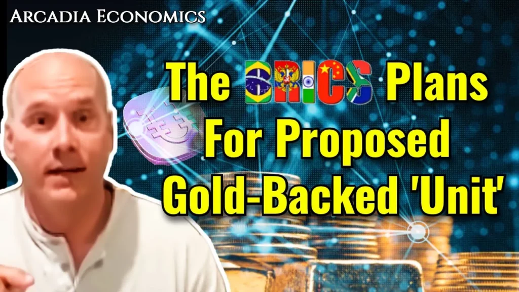 Arcadia Economics talks about the BRICS plan for proposed gold backed unit