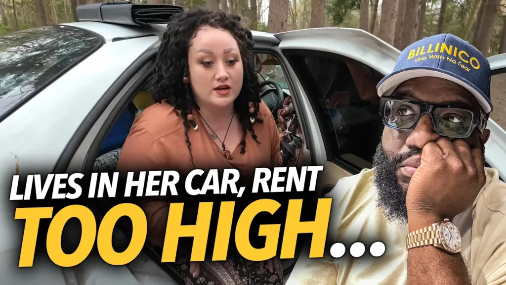 The Millionaire Morning Show w/ Anton Daniels talks about how the rent was too high for a woman so she is now living in her car out in the woods