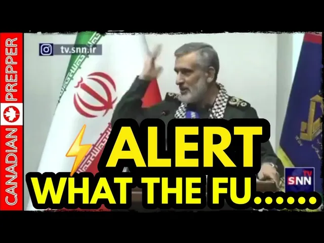 Canadian Prepper talks about how israel airstrikes iran