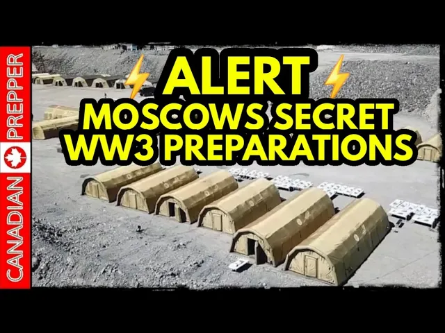 Canadian Prepper talks about a alert in moscow that preps hospitals for ww3