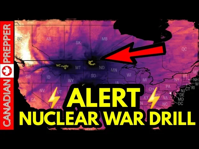 Canadian Prepper talks about how theres an alert for nuclear war