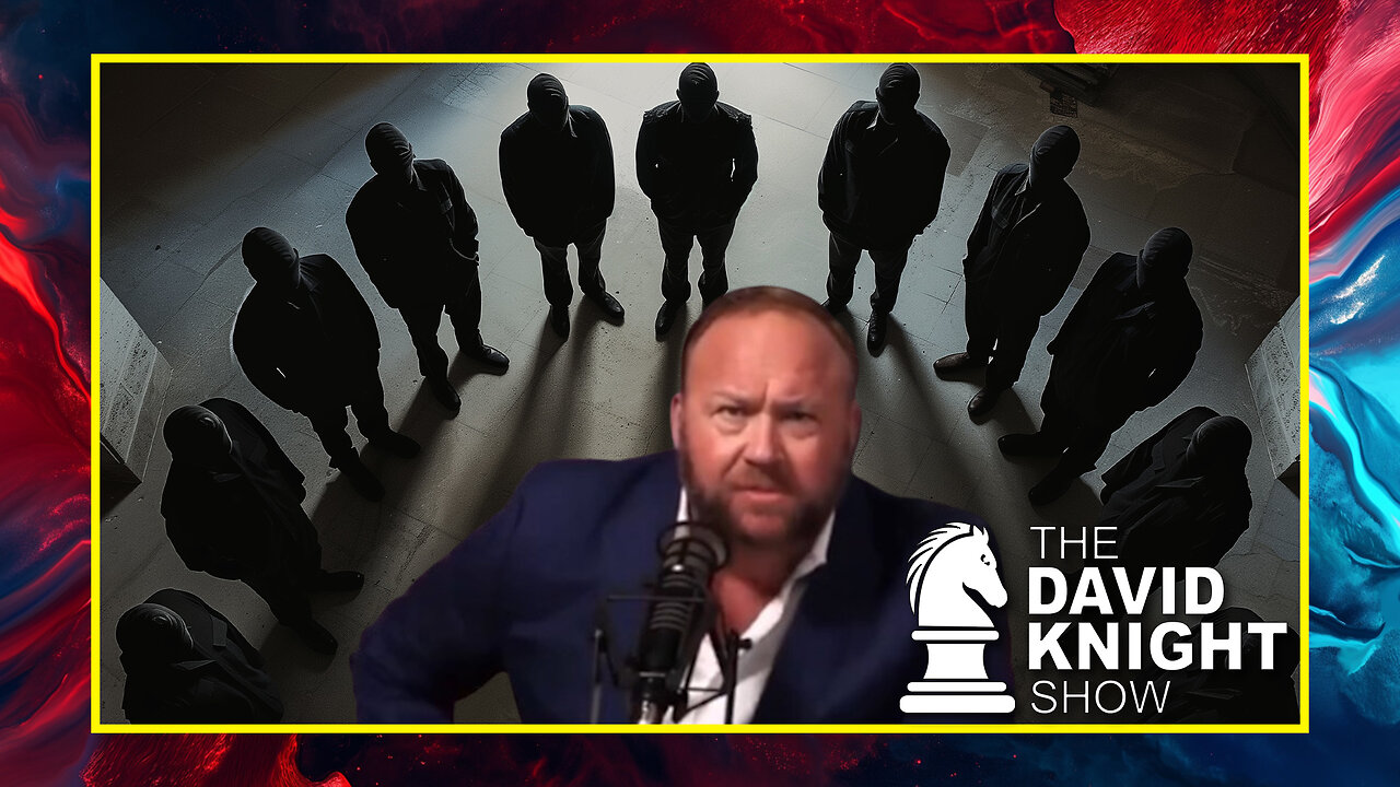 The David Knight Show talks about how alex jones pushs bak on accusations of being controlled opposition