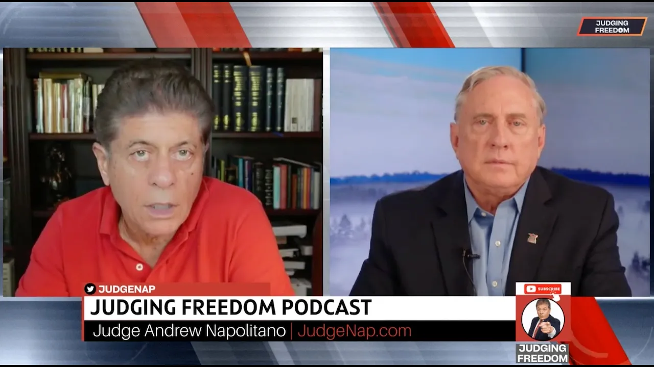 Judge Napolitano – Judging Freedom talks about how Ukraine and Israels military posture is a dynamic conflict