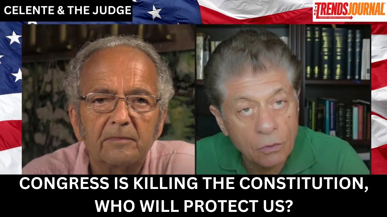 Gerald Celente and judge andrew napolitano talks about how congress is killing the constitution