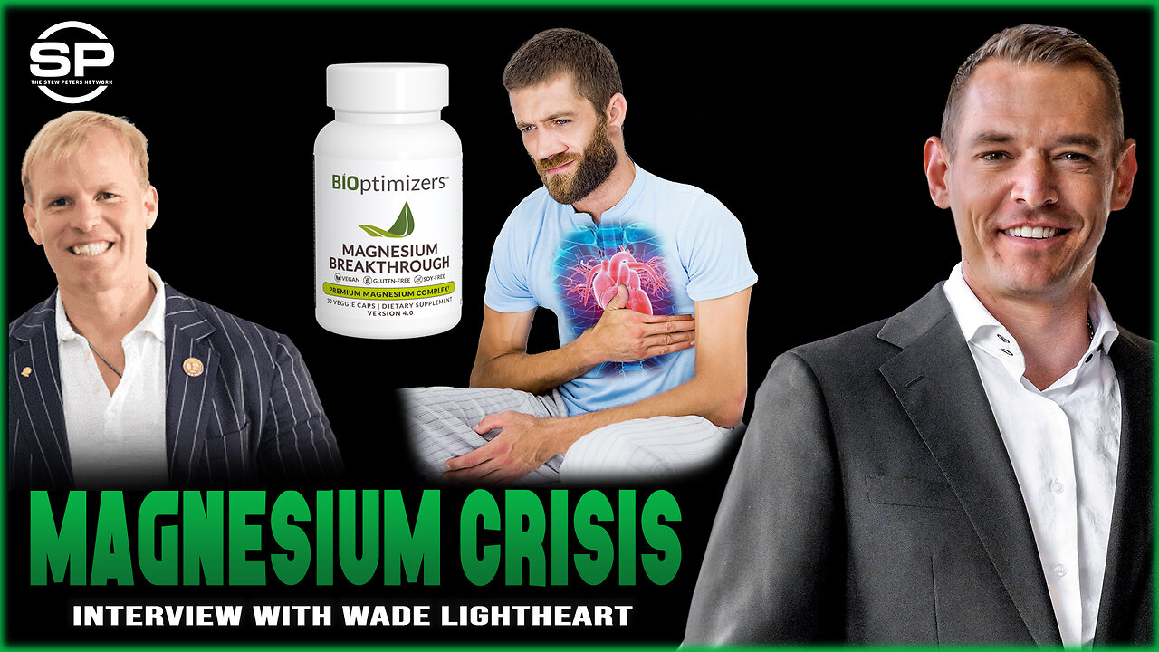 The Stew Peters Network talks about a free magnesium breakthrough