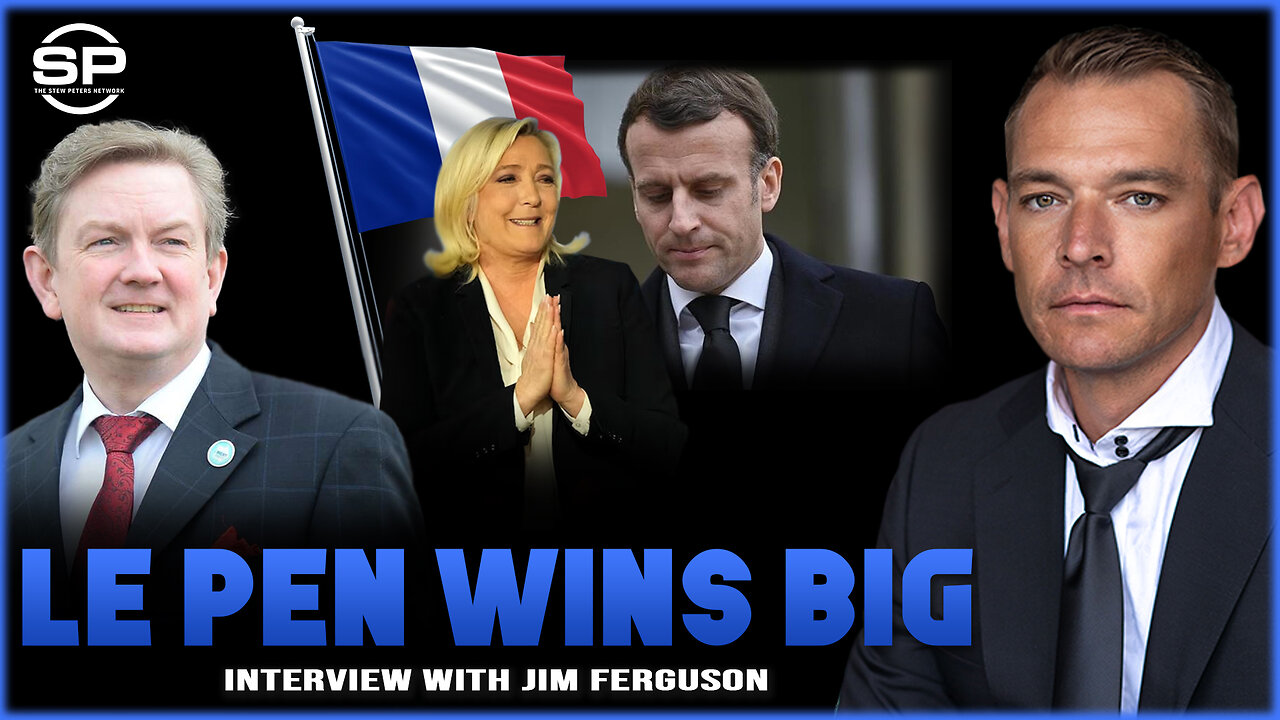 Stew Peters Network talks about how globalists loose big in france