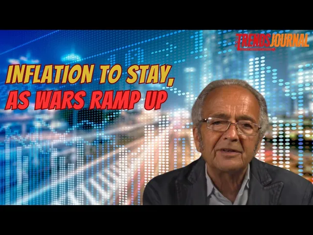 Gerald Celente on trends journal talks about how inflation is to stay