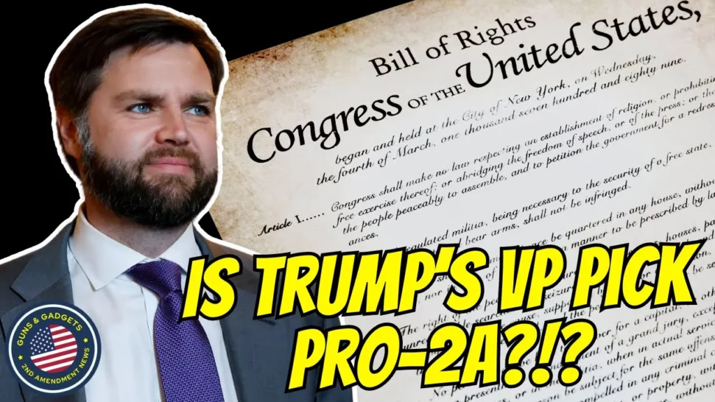 Guns & Gadgets 2nd Amendment News talks about trumps pro 2a pick for vice president