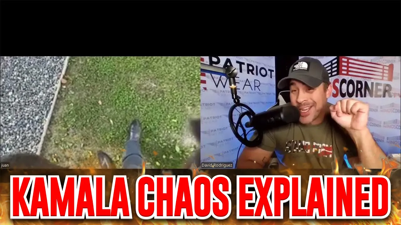 David Nino Rodriguez talks about kamala chaos explained