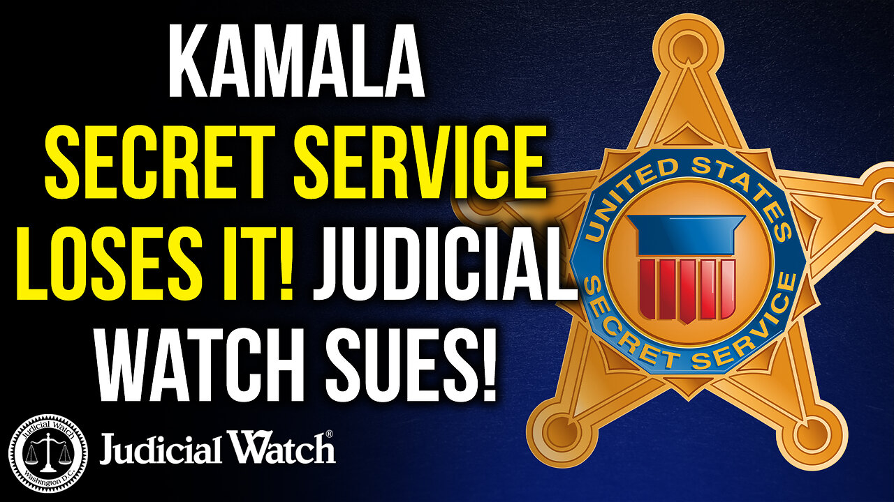 Judicial Watch talks about suing the secret service