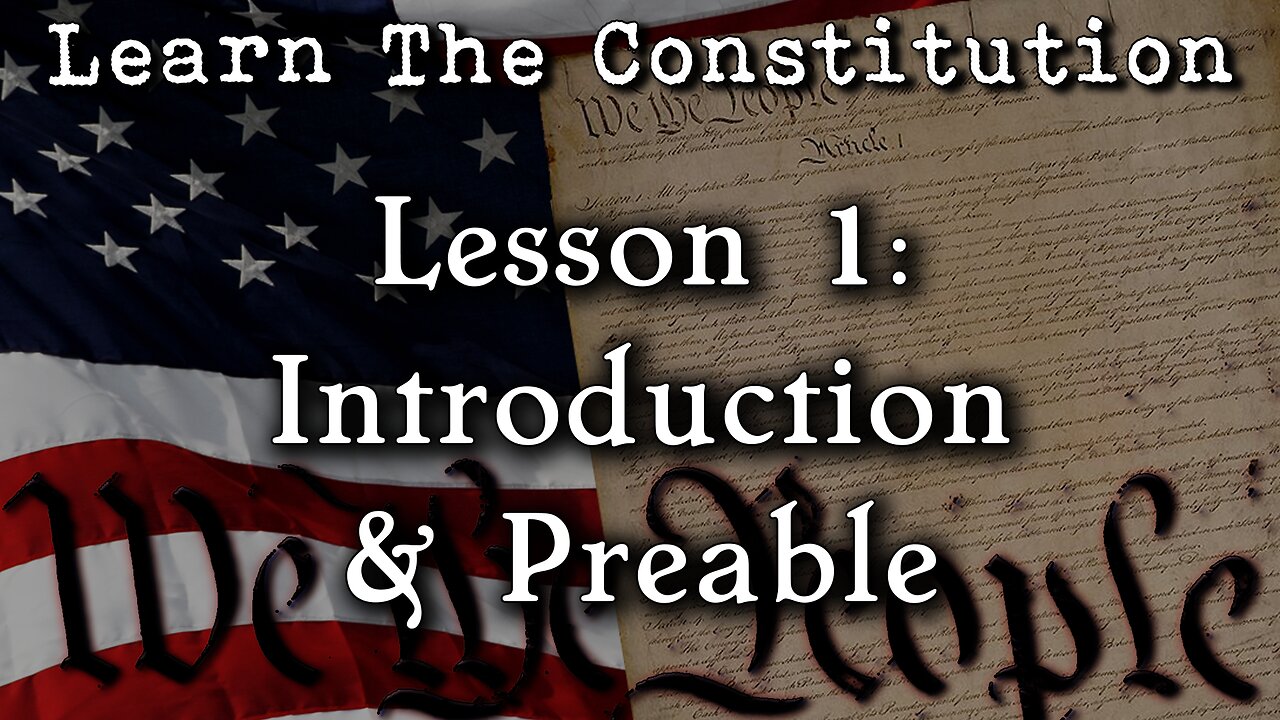 Untold History Channel talks about how to learn about the constitution again