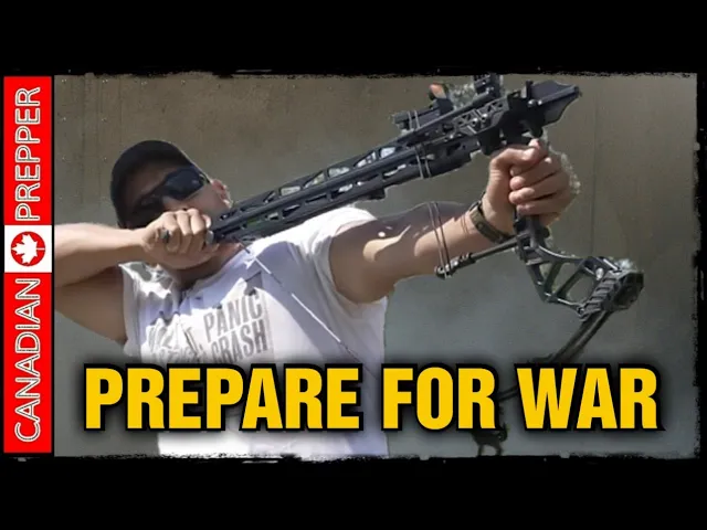 Canadian Prepper talks about how preparing for war and the goverment will hate this