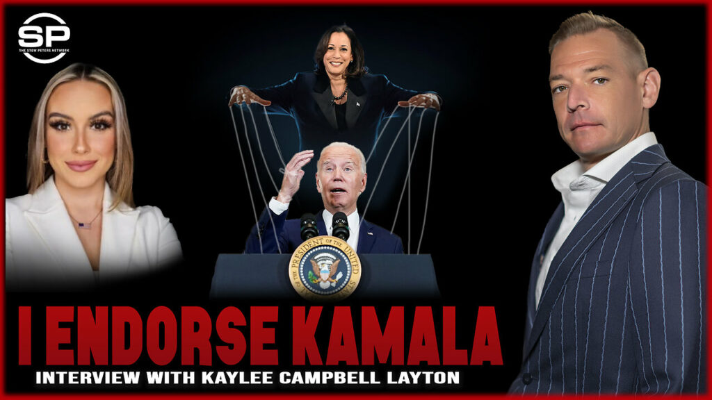 Stew Peters Network talks about a racial pysop because kamala is not black