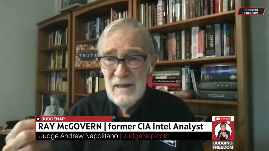 Judge Napolitano – Judging Freedom channel talks about ray mcgovern