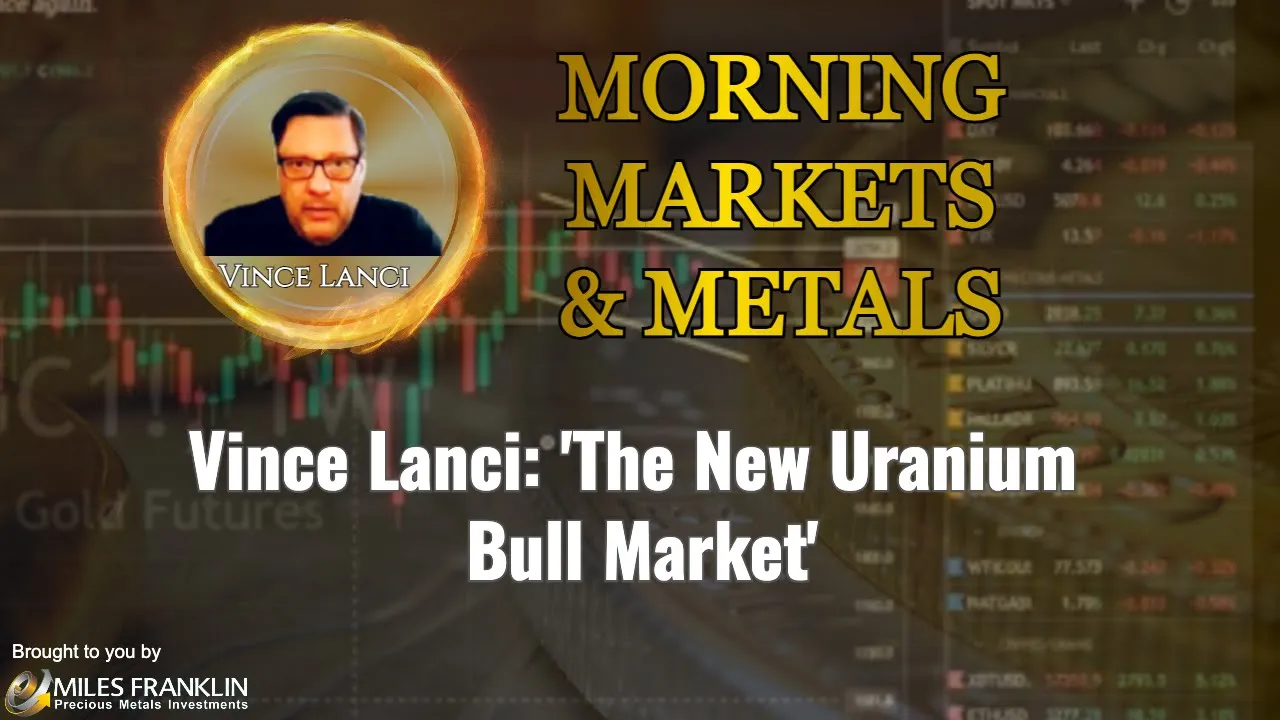 Arcadia Economics with vince lanci for morning markets & metals