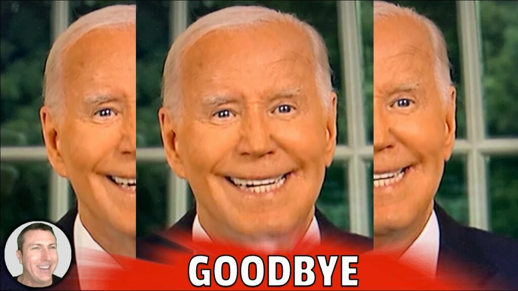 Mark Dice says goodbye to joe biden