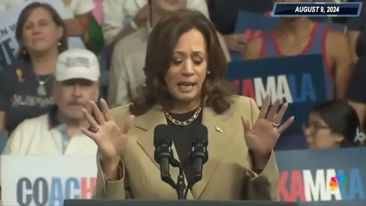 Judge Napolitano – Judging Freedom talks about kamala harris addressing protesters at a rally