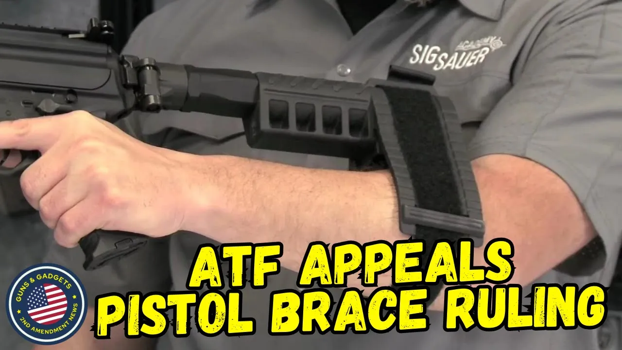 Guns & Gadgets 2nd Amendment News talks about an ATF appeal on a pistol brace ban