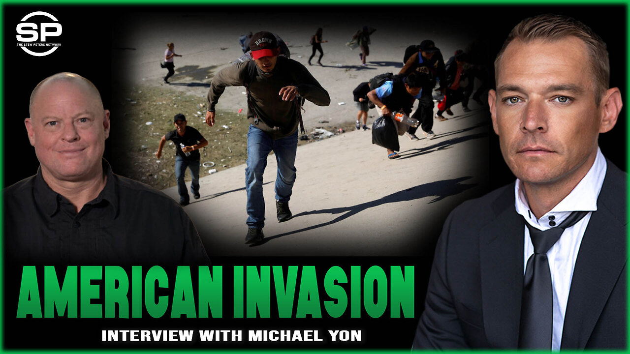 Stew Peters Network talks about how there is an invasion millions of illegals human traffickers