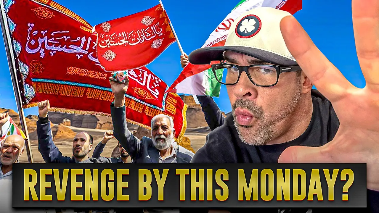 David Nino Rodriguez talks about iran raising the red flag of revenge