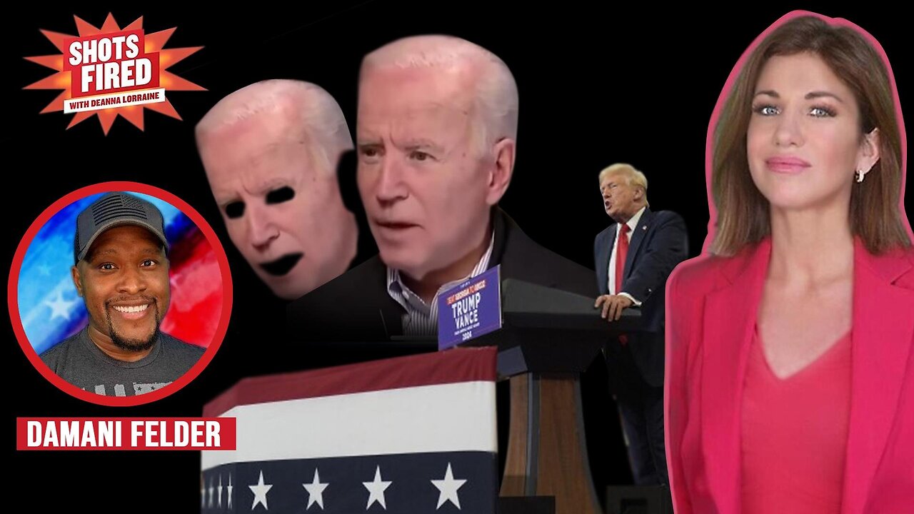 Stew Peters Network talks about if biden is actually wearing a mask