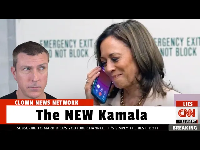 Mark Dice talks about how kamala harris debuts her newest personality