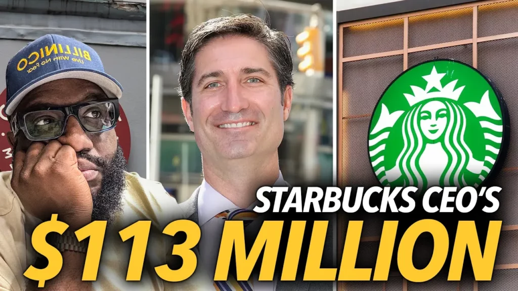 The Millionaire Morning Show w/ Anton Daniels talks about how the new starbucks ceo is making alot of money