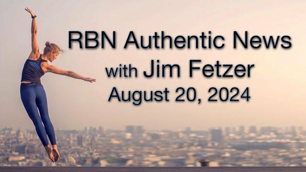 Jim Fetzer on RBN Authentic News talks on 20th august 2024