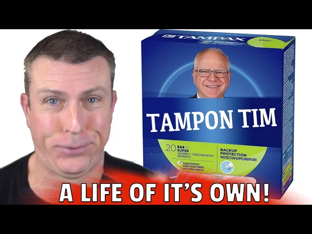 Mark Dice talks about the tim walz meme that has taken on a live of its own